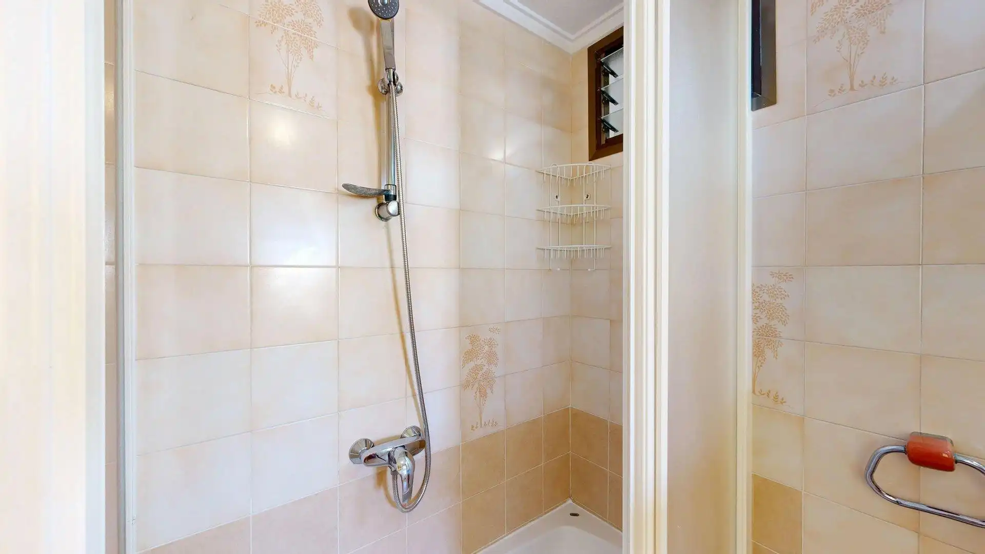 Bany de Apartament de lloguer en Elche / Elx amb Aire condicionat, Calefacció i Jardí privat