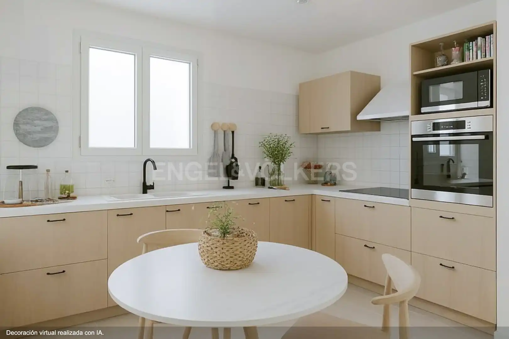 Kitchen of Flat for sale in Barcelona  with Heating, Parquet flooring and Furnished