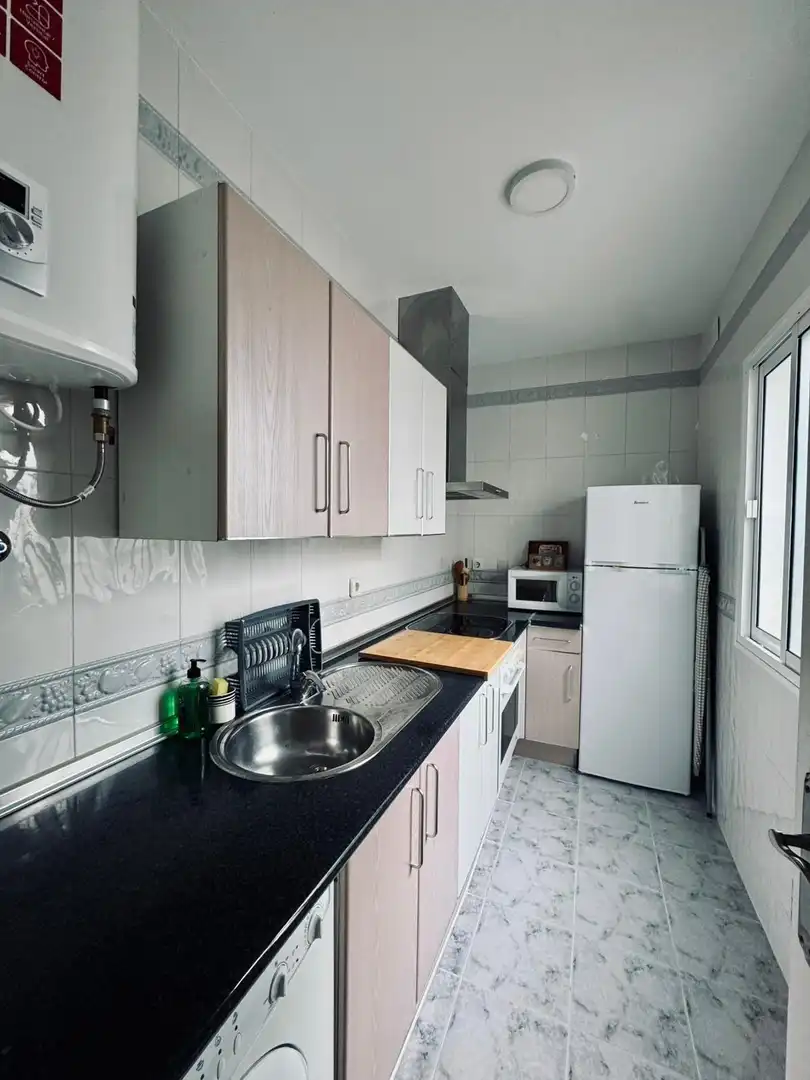 Kitchen of Apartments for rent in Sanlúcar de Barrameda  with Air Conditioner