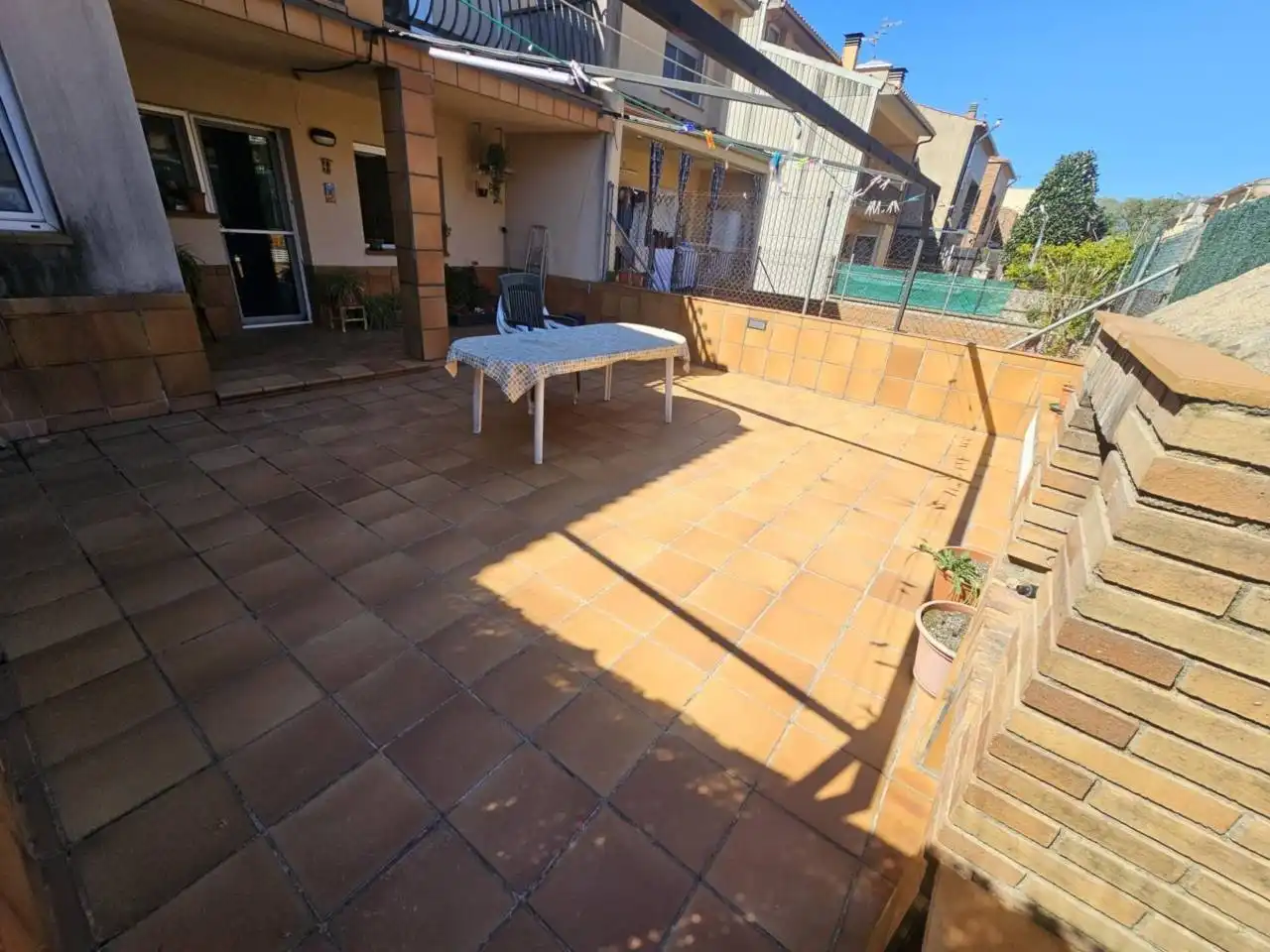 Terraza de Casa adosada en venta en Santa Maria de Palautordera con Aire acondicionado, Calefacción y Jardín privado