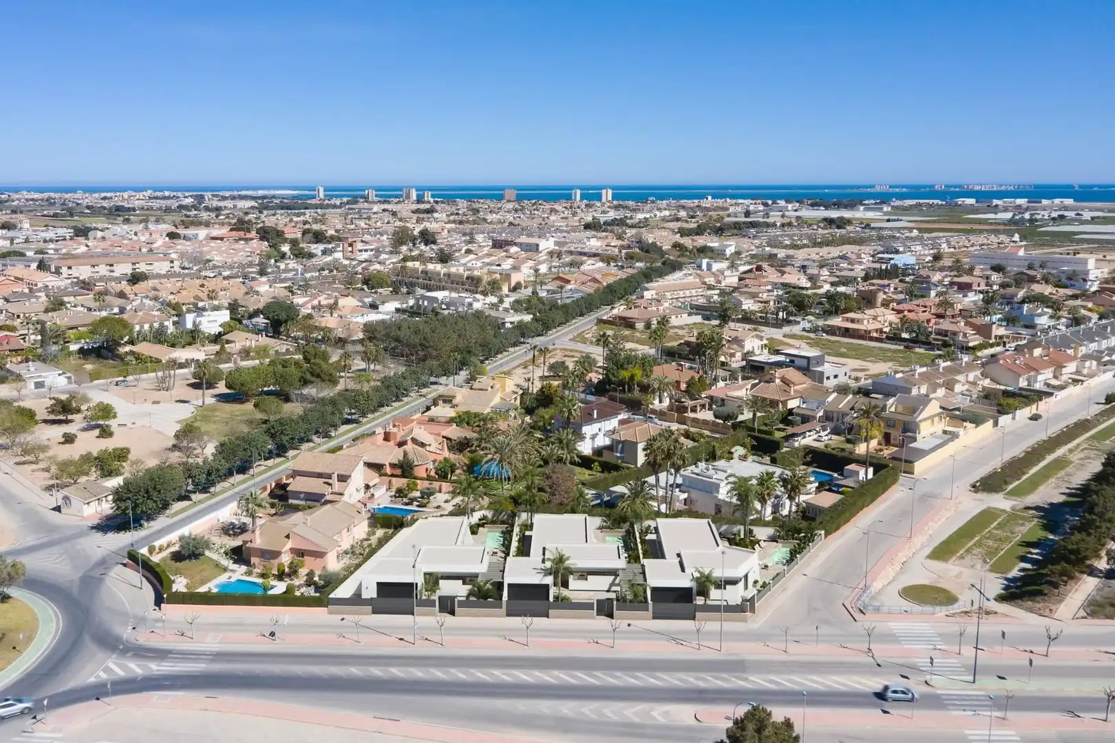 Vista exterior de Casa o chalet en venta en San Javier ciudad