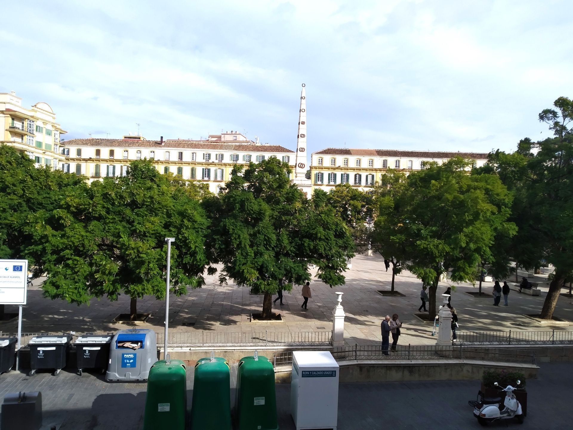 Vista exterior de Pis en venda en Málaga Capital