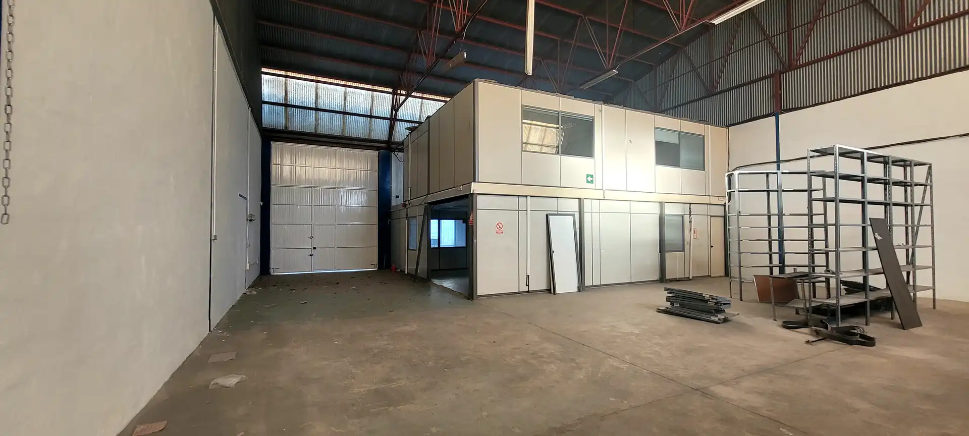Vista exterior de Nave industrial en venta en Vícar con Calefacción y Alarma