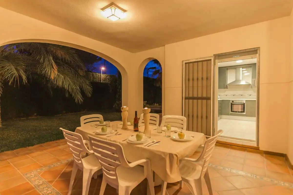 Jardín de Casa o chalet en venta en L'Ampolla con Aire acondicionado, Jardín privado y Terraza