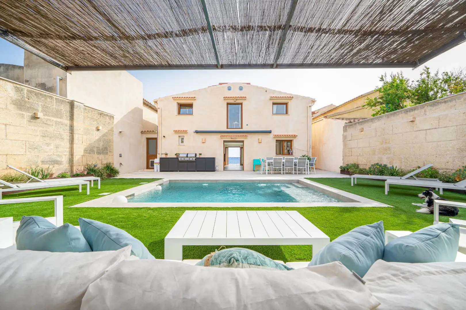 Exterior view of Houses for sale in  Palma de Mallorca  with Air Conditioner, Heating and Private garden