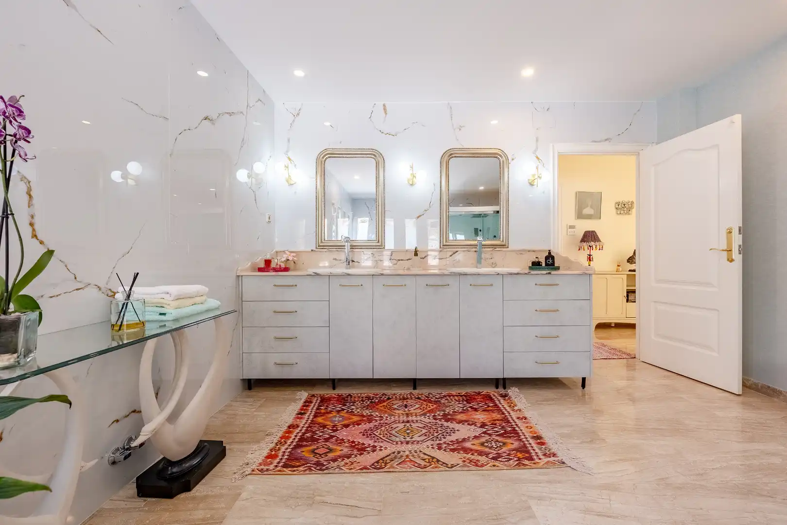 Baño de Casa o chalet en venta en Badalona con Aire acondicionado, Calefacción y Jardín privado