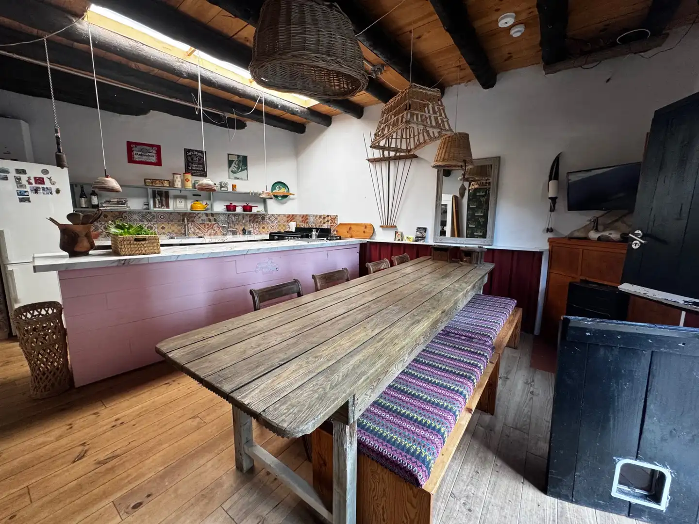 Cocina de Finca rústica en venta en Lledó con Aire acondicionado, Terraza y Piscina