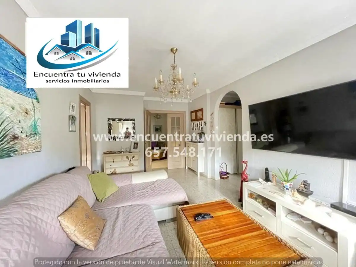 Sala de estar de Piso en venta en San Fernando