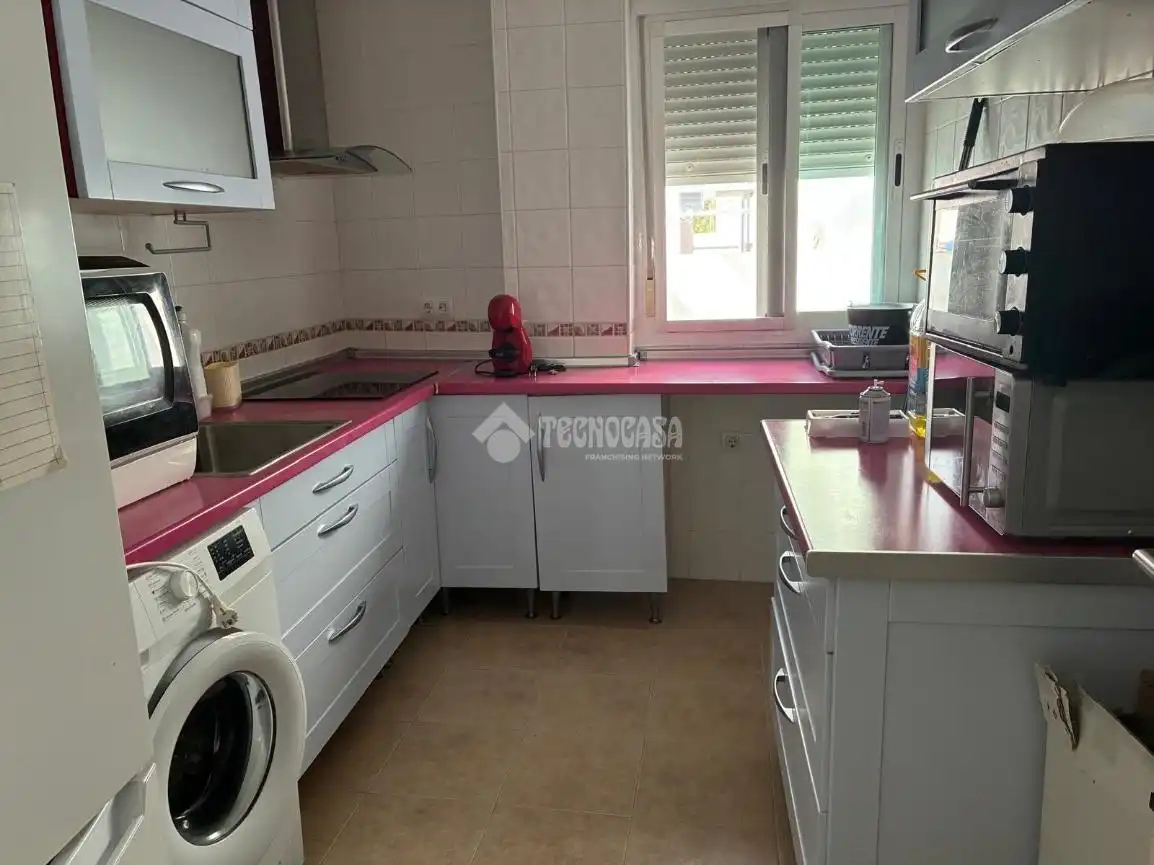 Cocina de Ático de alquiler en Sevilla con Aire acondicionado, Terraza y Piscina