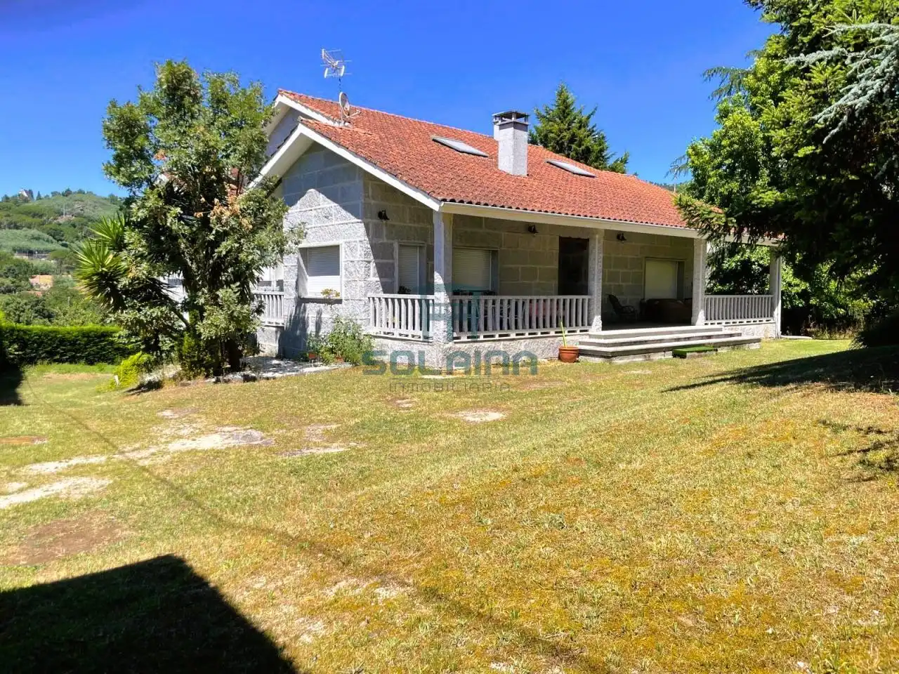 Exterior view of Houses for sale in Ourense Capital   with Heating, Private garden and Terrace