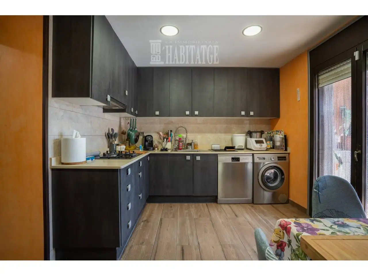 Cocina de Casa o chalet en venta en Santa Eugènia de Berga con Aire acondicionado, Calefacción y Parquet
