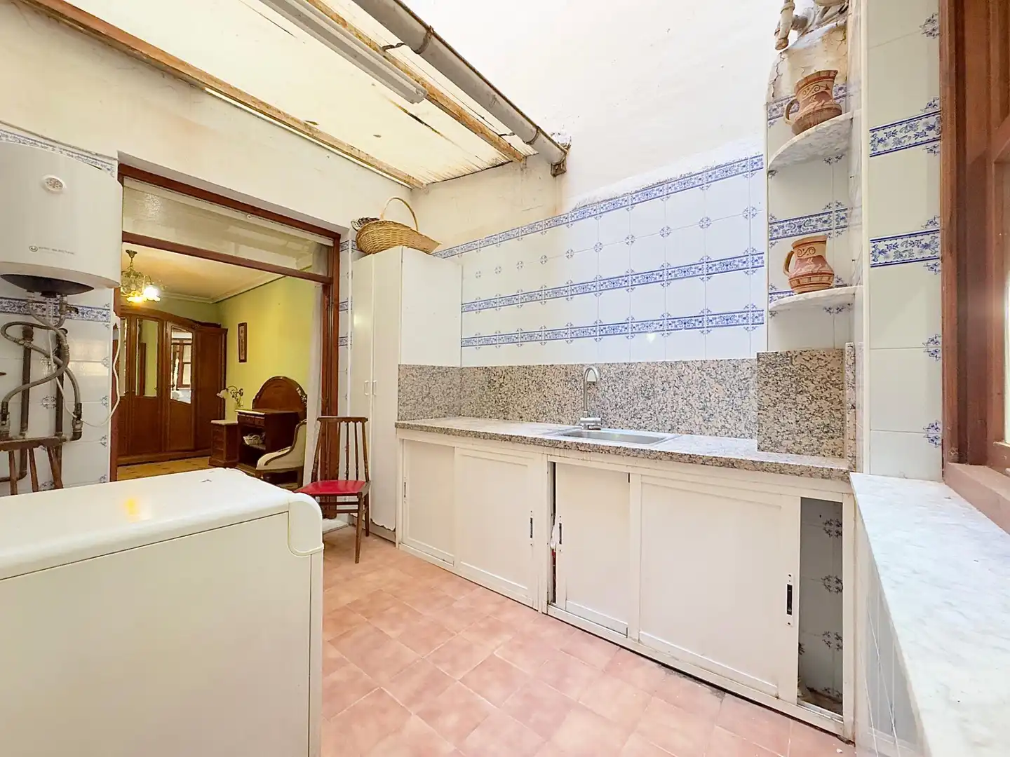 Cocina de Planta baja en venta en Aspe con Aire acondicionado, Calefacción y Trastero