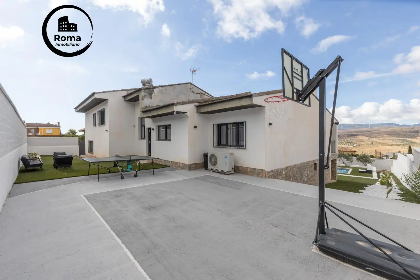 Vista exterior de Casa o chalet en venta en Padul con Aire acondicionado, Jardín privado y Terraza