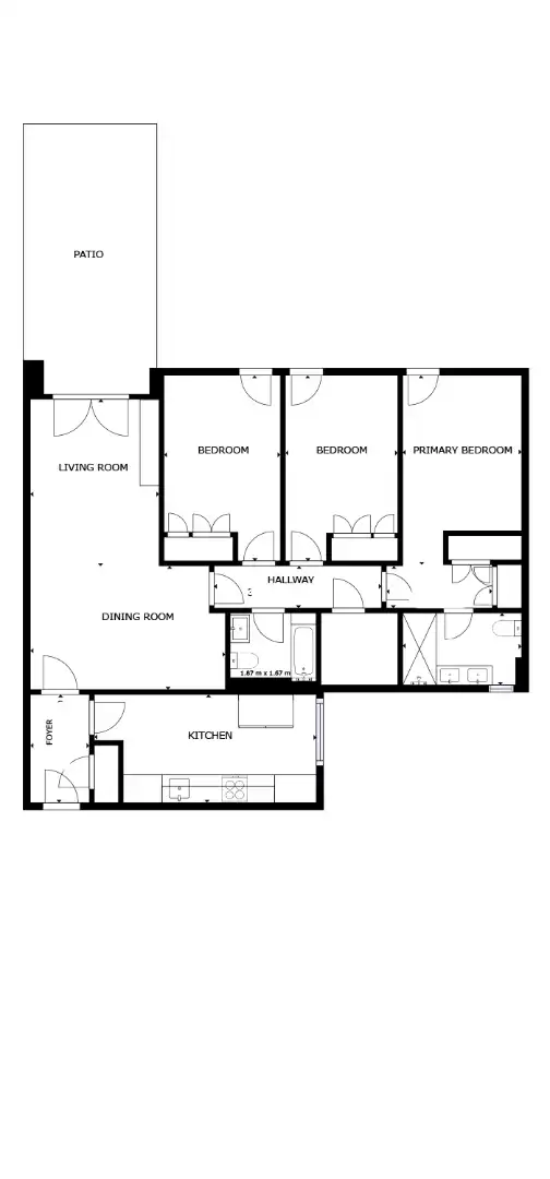 Flat for sale in Las Rozas de Madrid  with Air Conditioner, Heating and Private garden