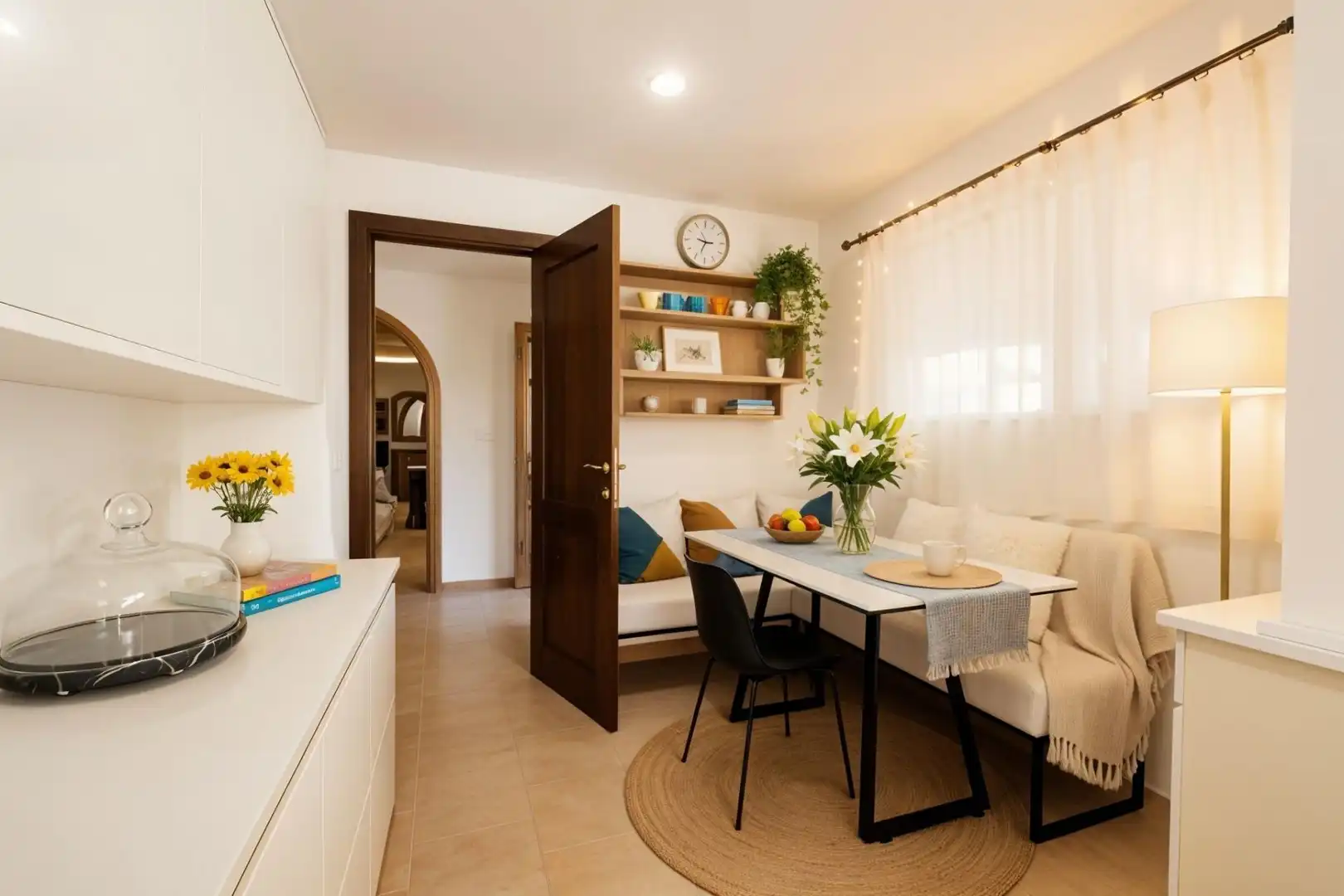 Comedor de Finca rústica en venta en  Palma de Mallorca con Aire acondicionado, Calefacción y Jardín privado