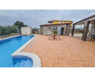 Swimming pool of House or chalet for sale in El Pont de Vilomara i Rocafort  with Air Conditioner, Heating and Private garden