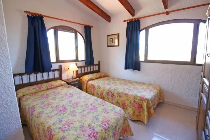 Bedroom of Houses for sale in Calpe / Calp  with Air Conditioner and Swimming Pool