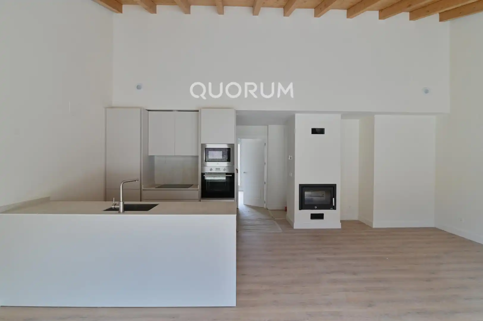 Cocina de Casa adosada en venta en Mungia con Calefacción, Jardín privado y Trastero