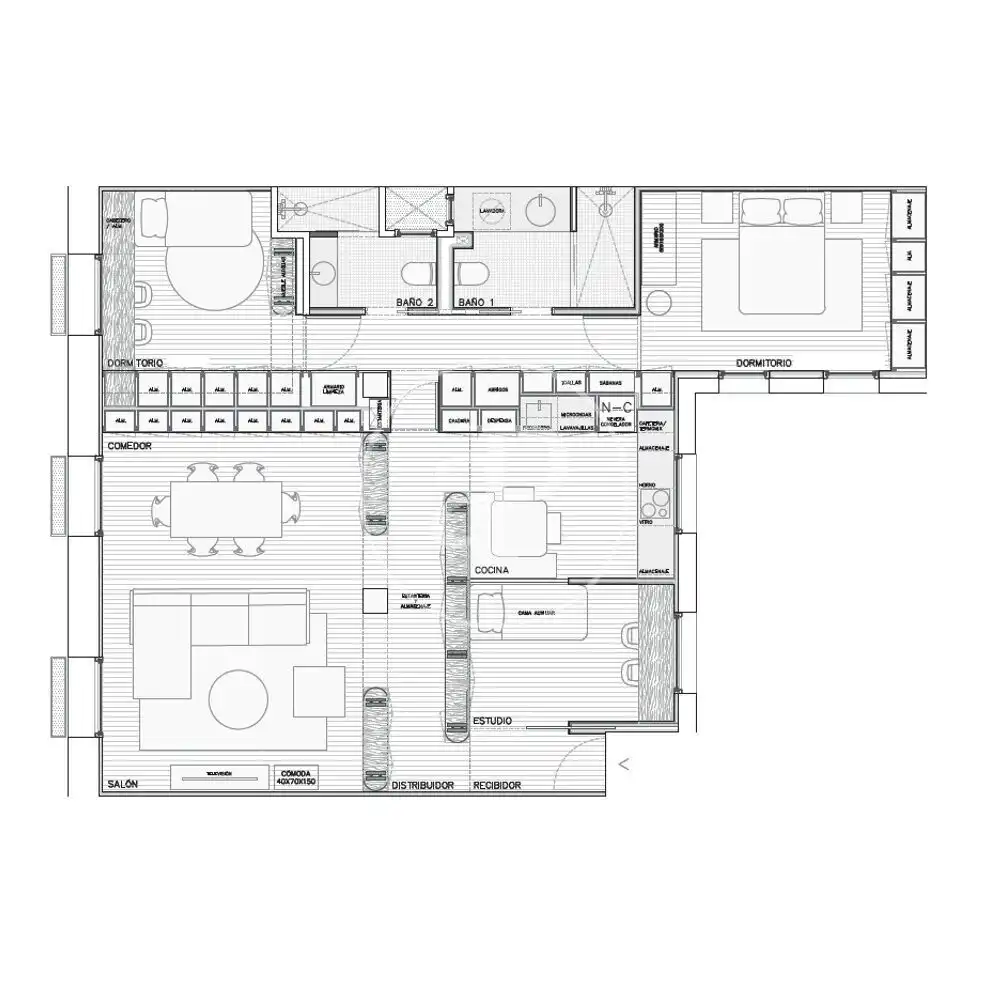 Appartement avec ascenseur à vendre à C. del Doce de Octubre, imagen 30