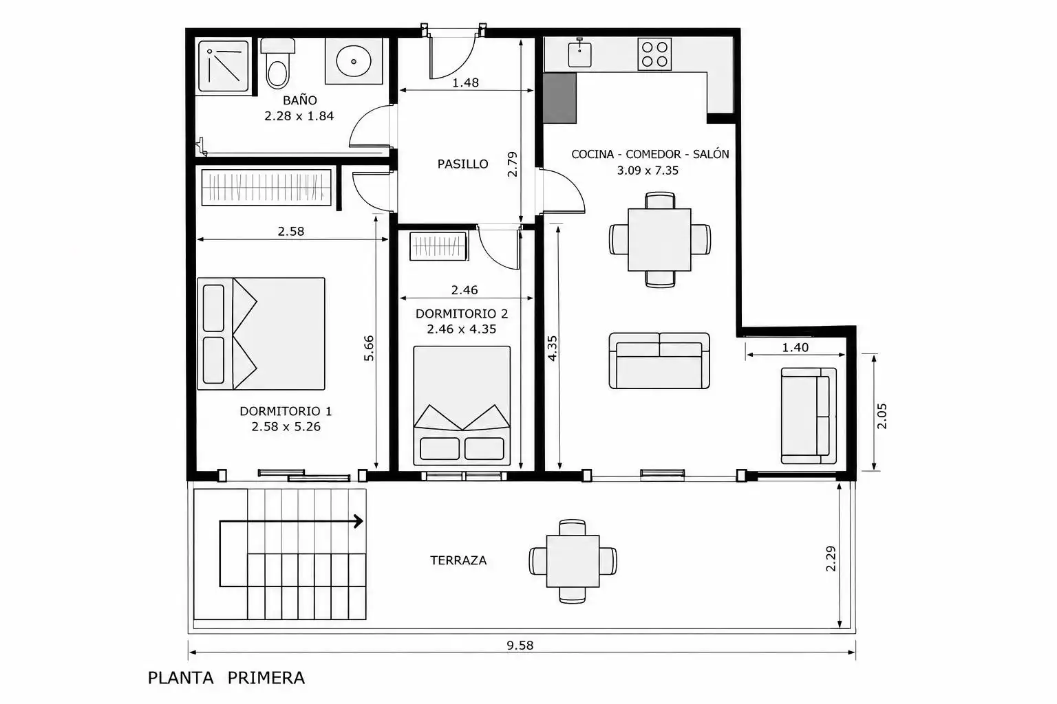 Penthouse mit Pool zum Verkauf in Carrer BARQUERES DE LES, imagen 40