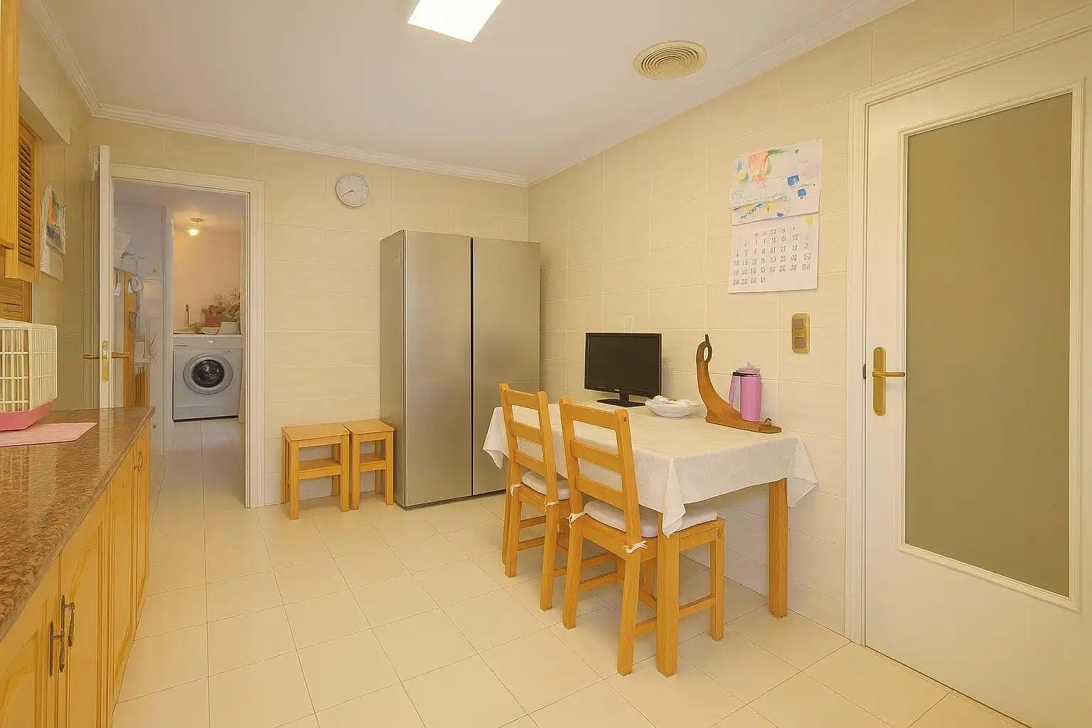 Esszimmer von Wohnung zum Verkauf in Elche / Elx mit Klimaanlage, Heizung und Balkon