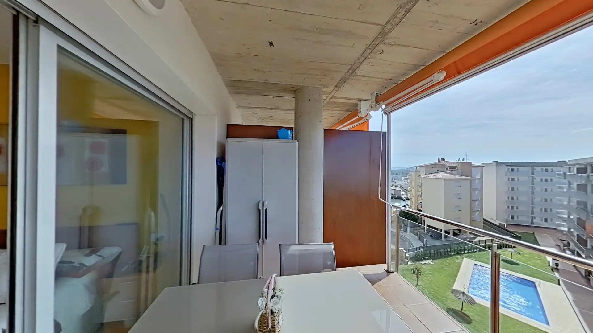 Terraza de Apartamento en venta en Roses con Aire acondicionado, Calefacción y Terraza