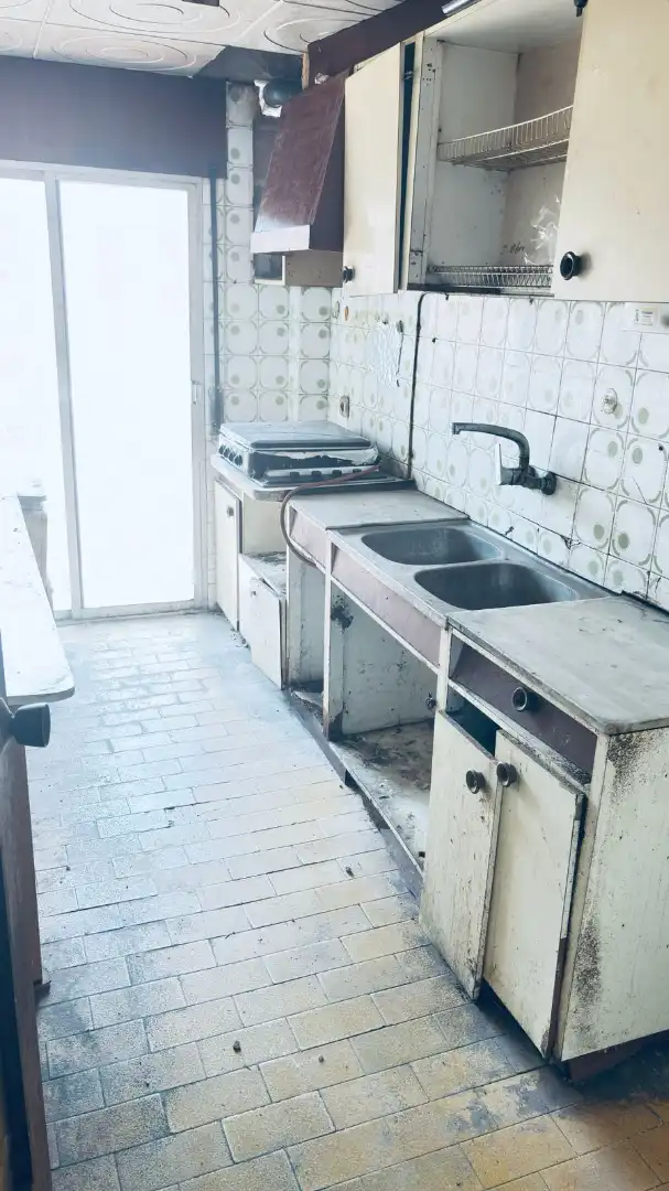 Kitchen of Flat for sale in Tortosa  with Heating, Balcony and Alarm