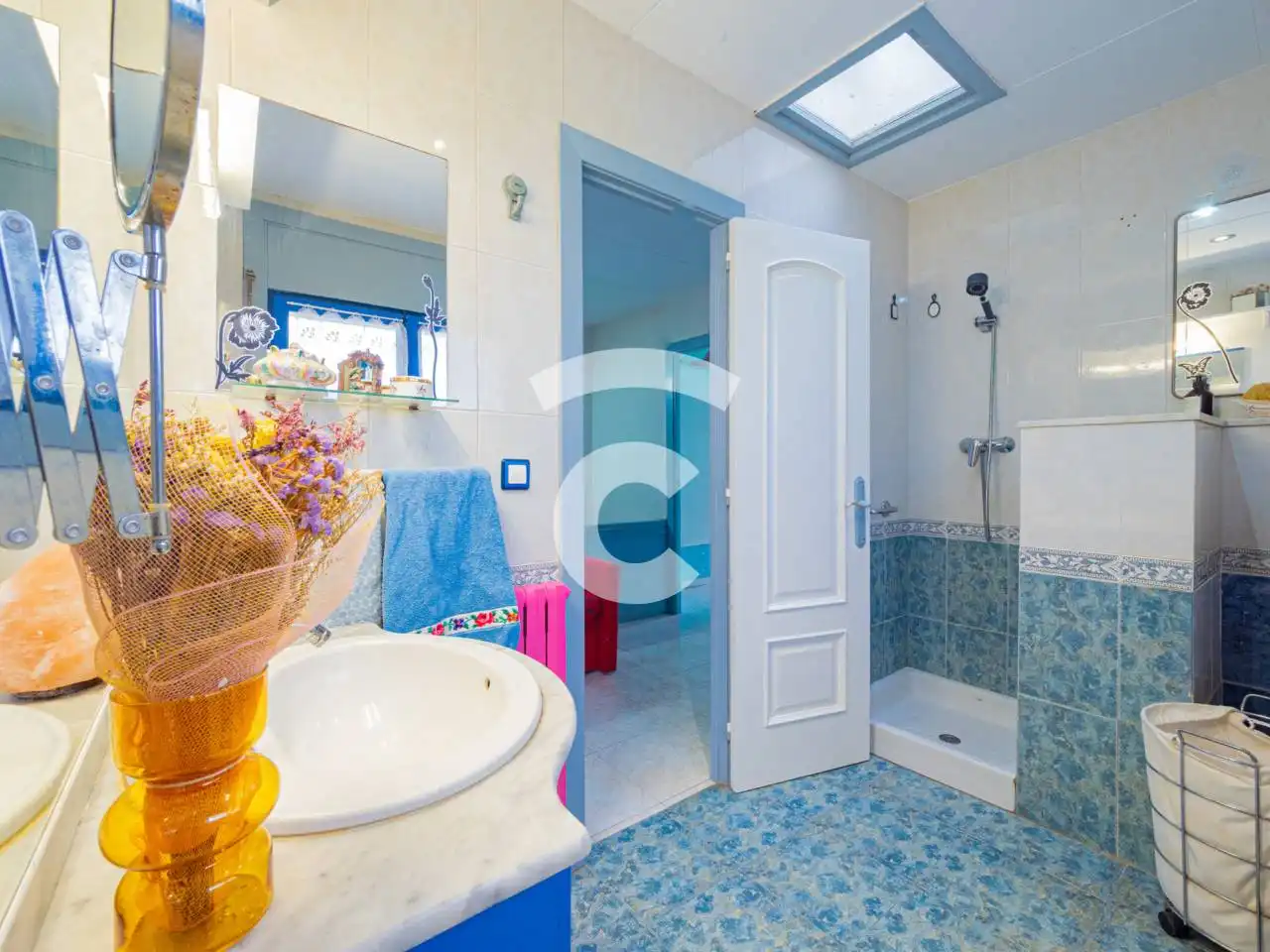 Baño de Casa adosada en venta en Roda de Ter con Calefacción y Terraza