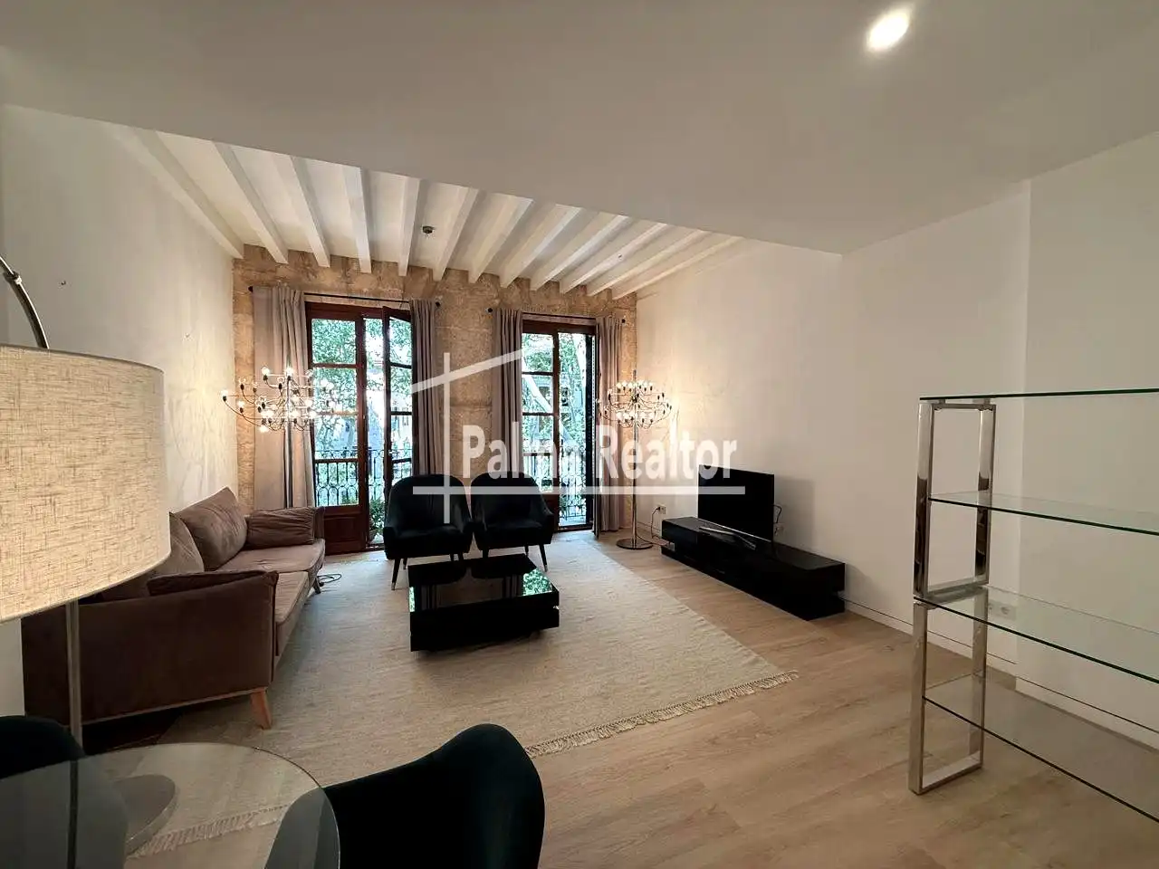 Außenansicht von Loft zum Verkauf in  Palma de Mallorca mit Klimaanlage, Parkett und Balkon