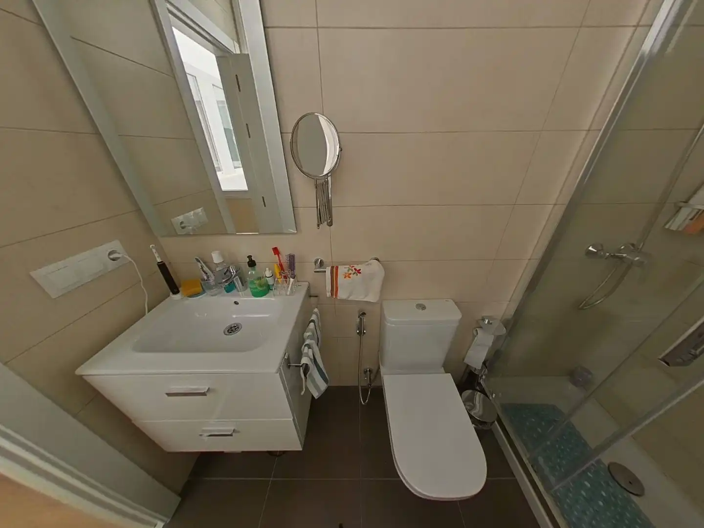 Baño de Piso de alquiler en Málaga con Aire acondicionado y Amueblado
