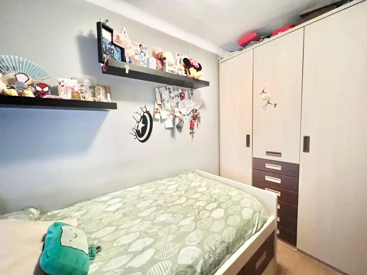 Schlafzimmer von Wohnung zum Verkauf in L'Hospitalet de Llobregat mit Möbliert und Balkon
