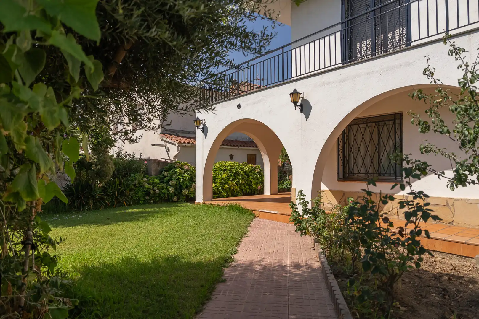 Jardín de Casa o chalet en venta en Pineda de Mar con Aire acondicionado, Calefacción y Trastero
