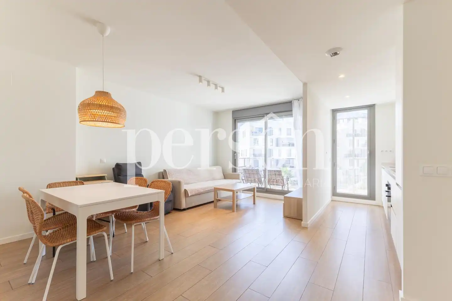 Living room of Flat for rent in Dénia  with Air Conditioner, Terrace and Storage room