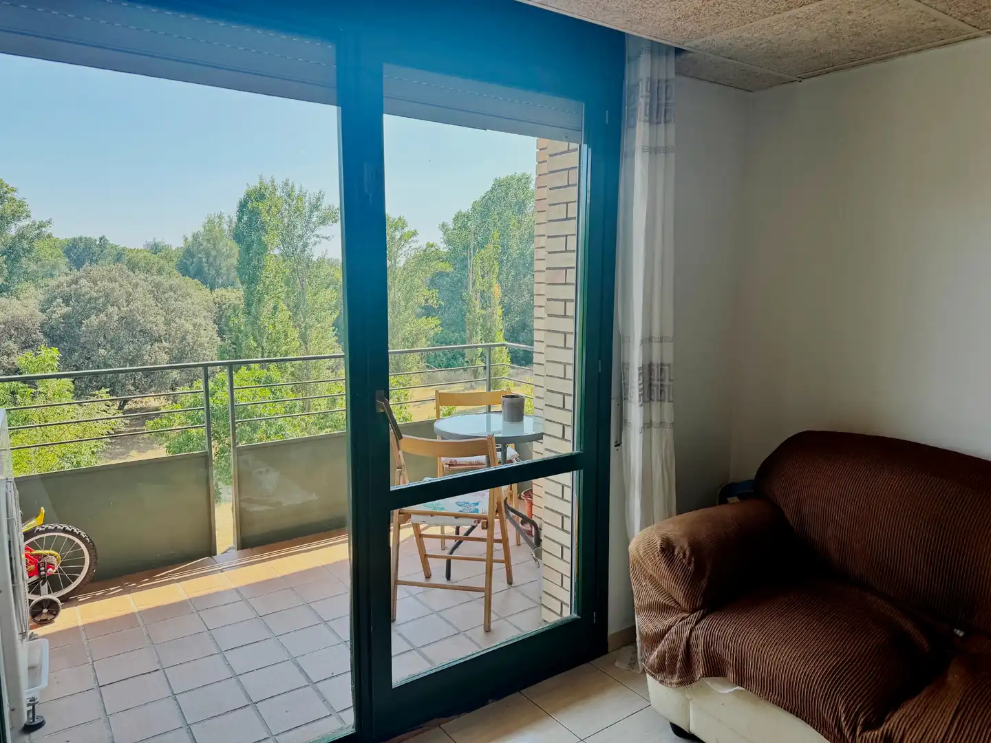 Terrasse von Wohnung zum Verkauf in Girona mit Klimaanlage, Heizung und Balkon