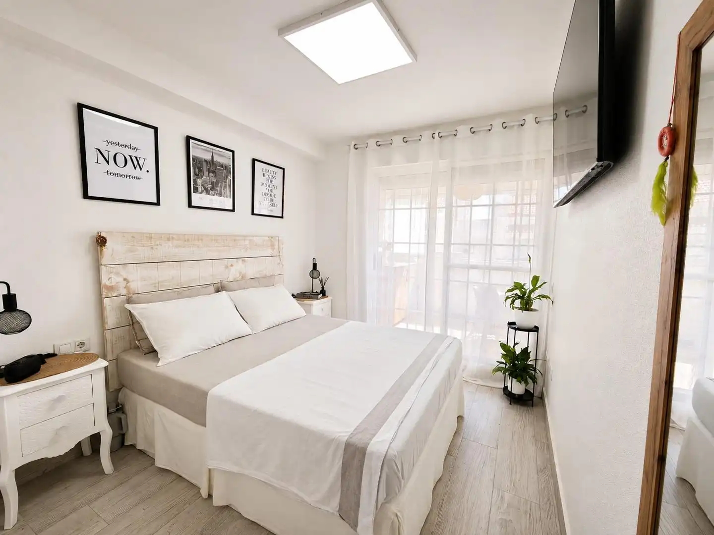 Bedroom of Flat for sale in Santa Pola  with Air Conditioner, Heating and Parquet flooring