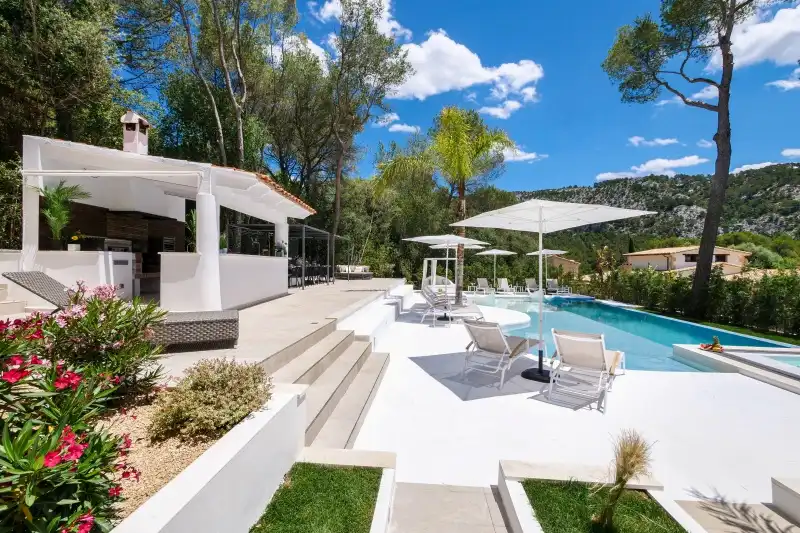 Terrassa de Casa o xalet en venda en Pollença amb Aire condicionat, Jardí privat i Terrassa