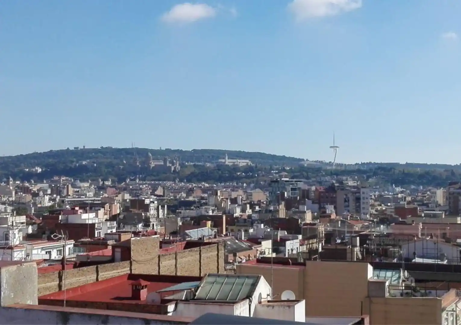 Exterior view of Attic for sale in Barcelona  with Air Conditioner and Terrace