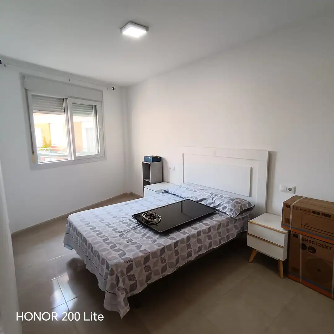 Schlafzimmer von Wohnung zur Miete in Benicarló mit Klimaanlage, Heizung und Ofen