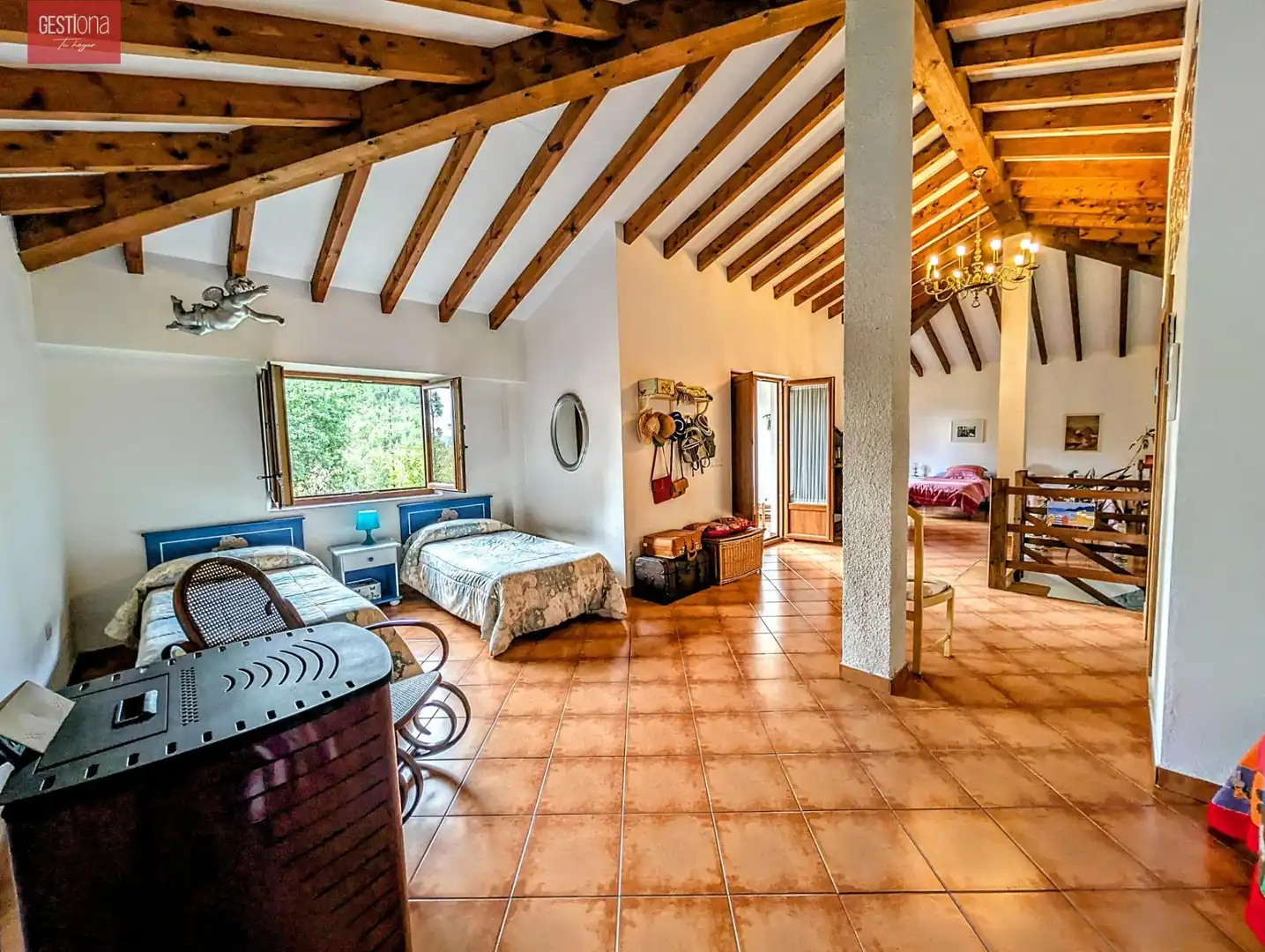 Sala de estar de Casa o chalet en venta en Escalante con Jardín privado y Balcón
