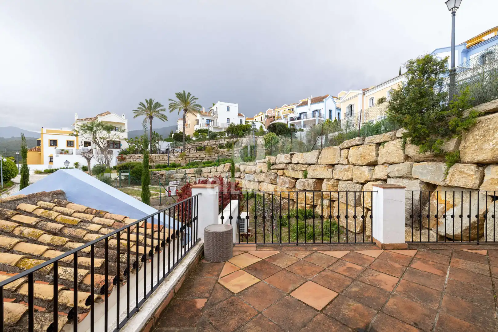 Terraza de Casa adosada en venta en Benahavís con Calefacción y Piscina