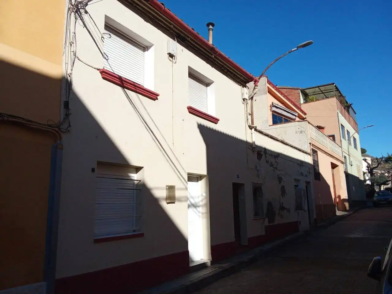 Vista exterior de Pis en venda en Monzón amb Parquet