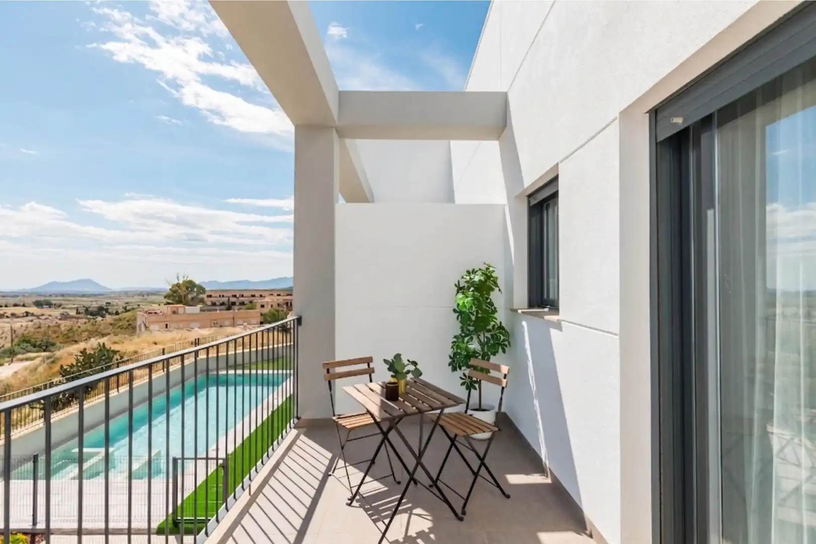 Terrace of Flat for sale in Fortuna  with Air Conditioner, Heating and Terrace