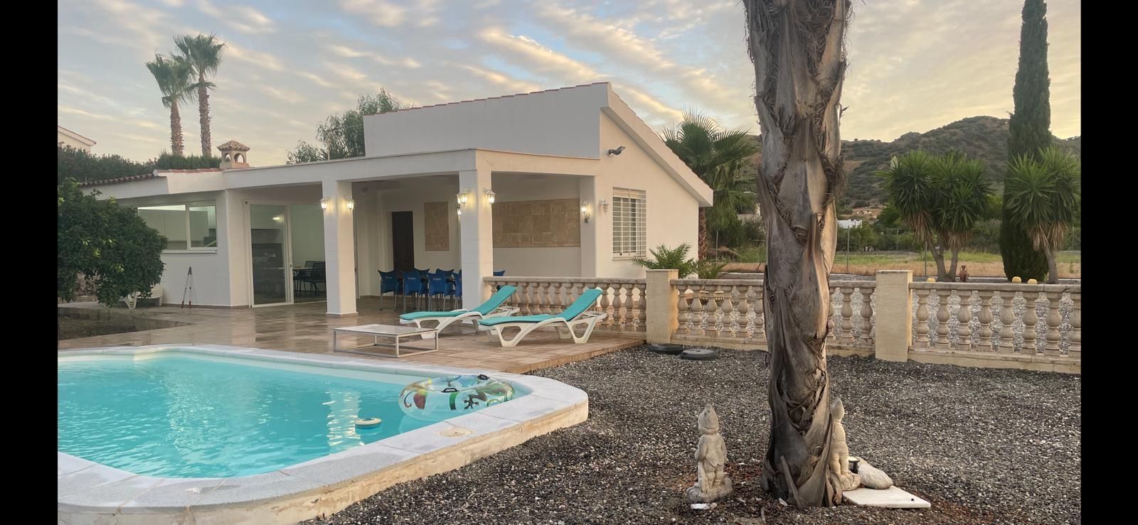 Swimming pool of Country house for sale in Alhaurín El Grande  with Air Conditioner, Private garden and Terrace