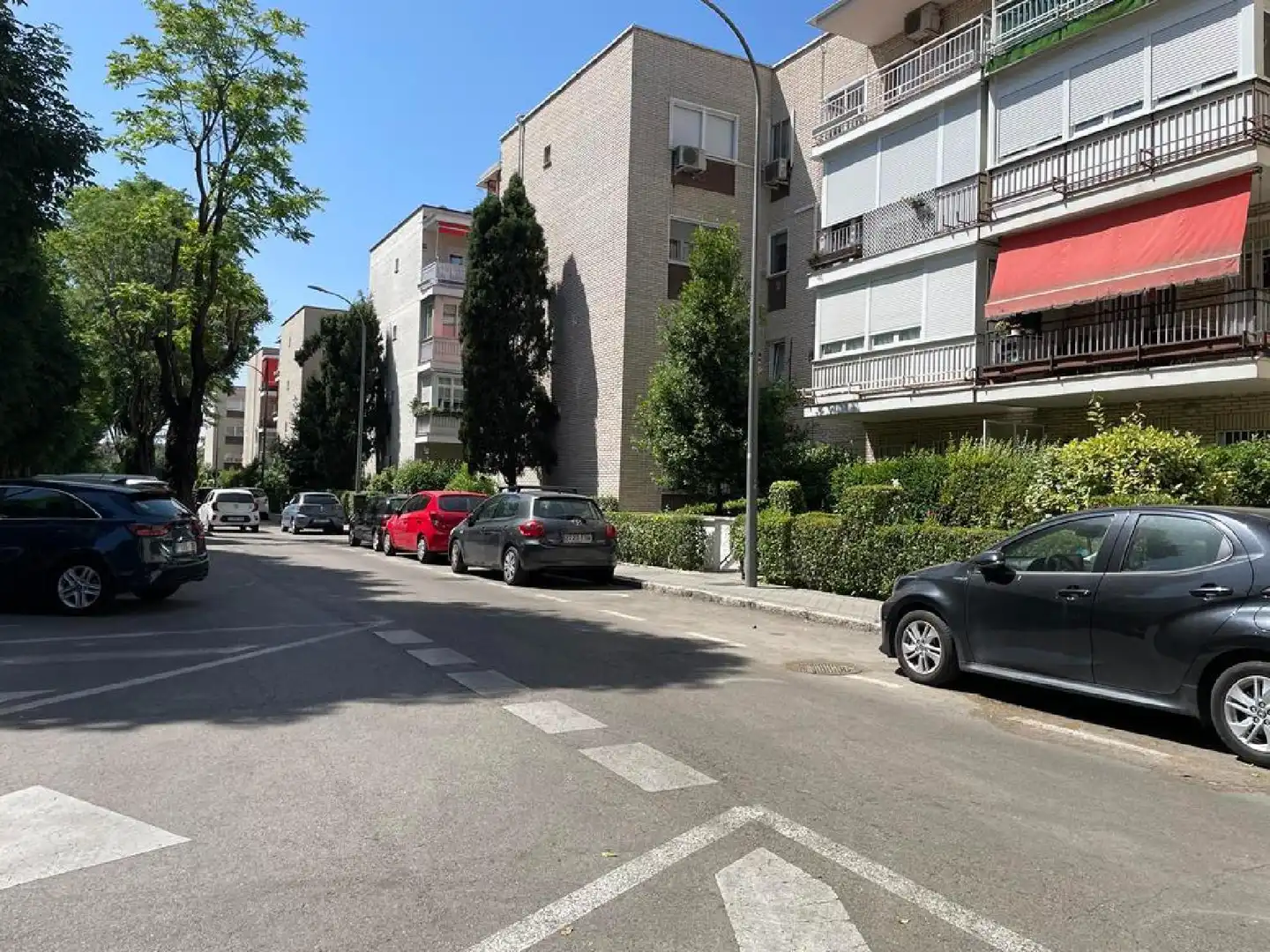 Vista exterior de Piso en venta en Madrid