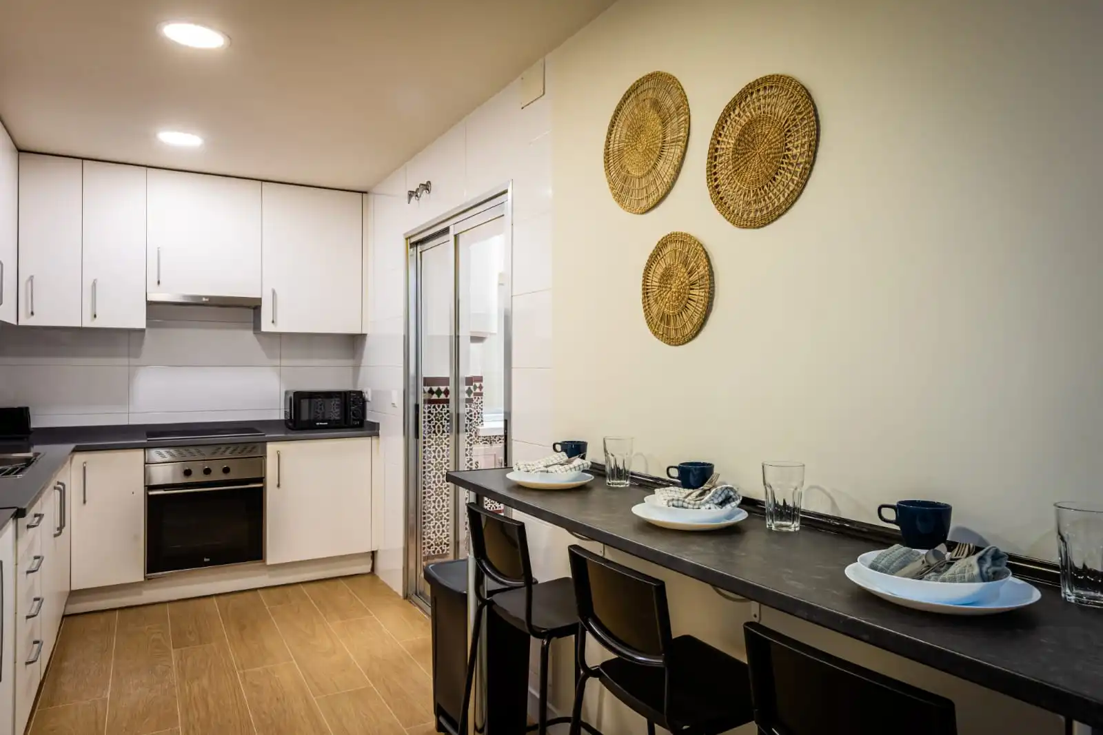 Kitchen of Flat for share in Parla  with Heating, Furnished and Oven