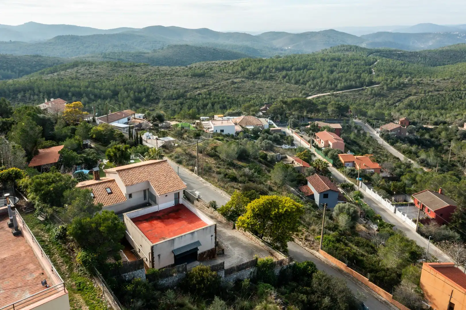 Vista exterior de Casa o xalet de lloguer amb opció a compra en Olivella amb Aire condicionat, Calefacció i Jardí privat