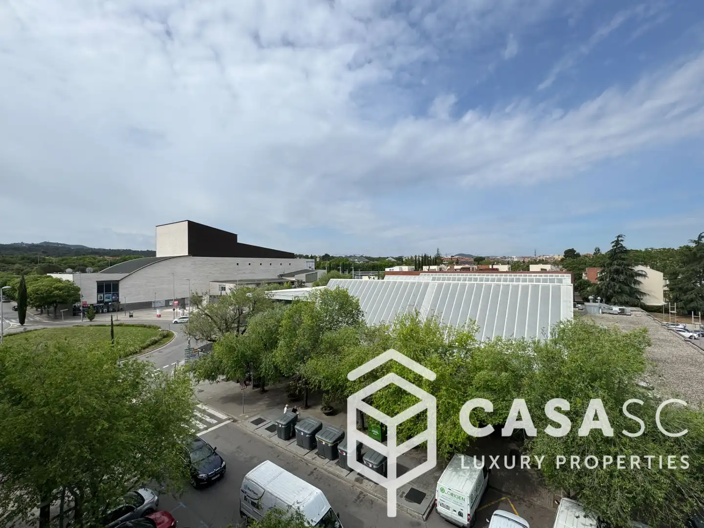 Exterior view of Attic for sale in Sant Cugat del Vallès  with Air Conditioner, Heating and Parquet flooring