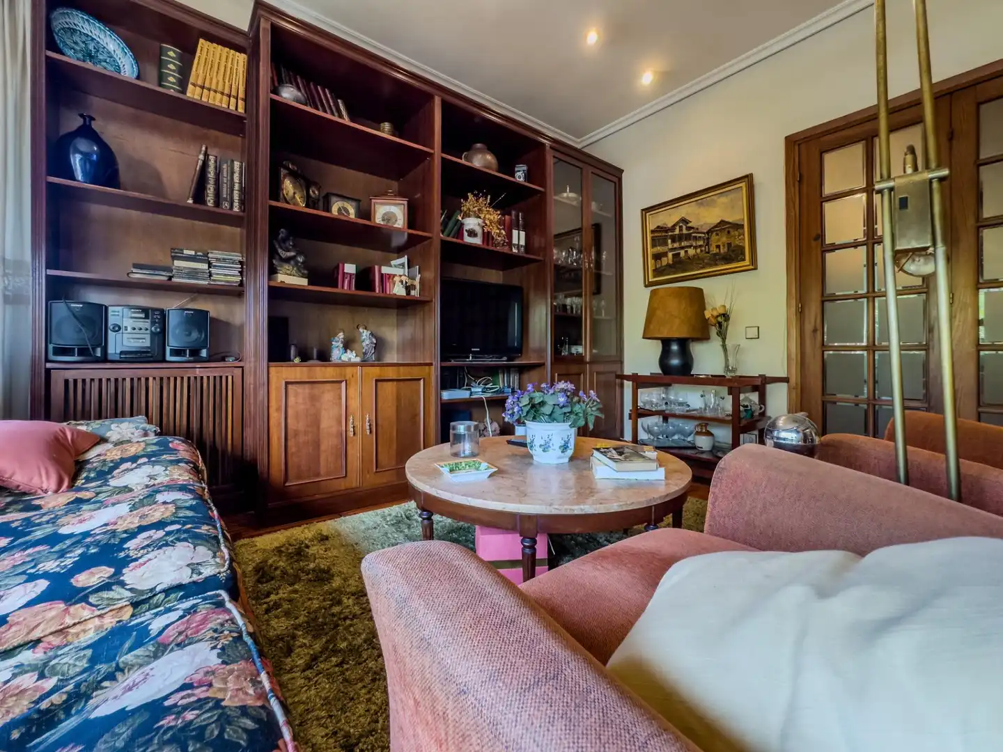 Sala d'estar de Pis en venda en Torrelavega  amb Calefacció, Parquet i Terrassa