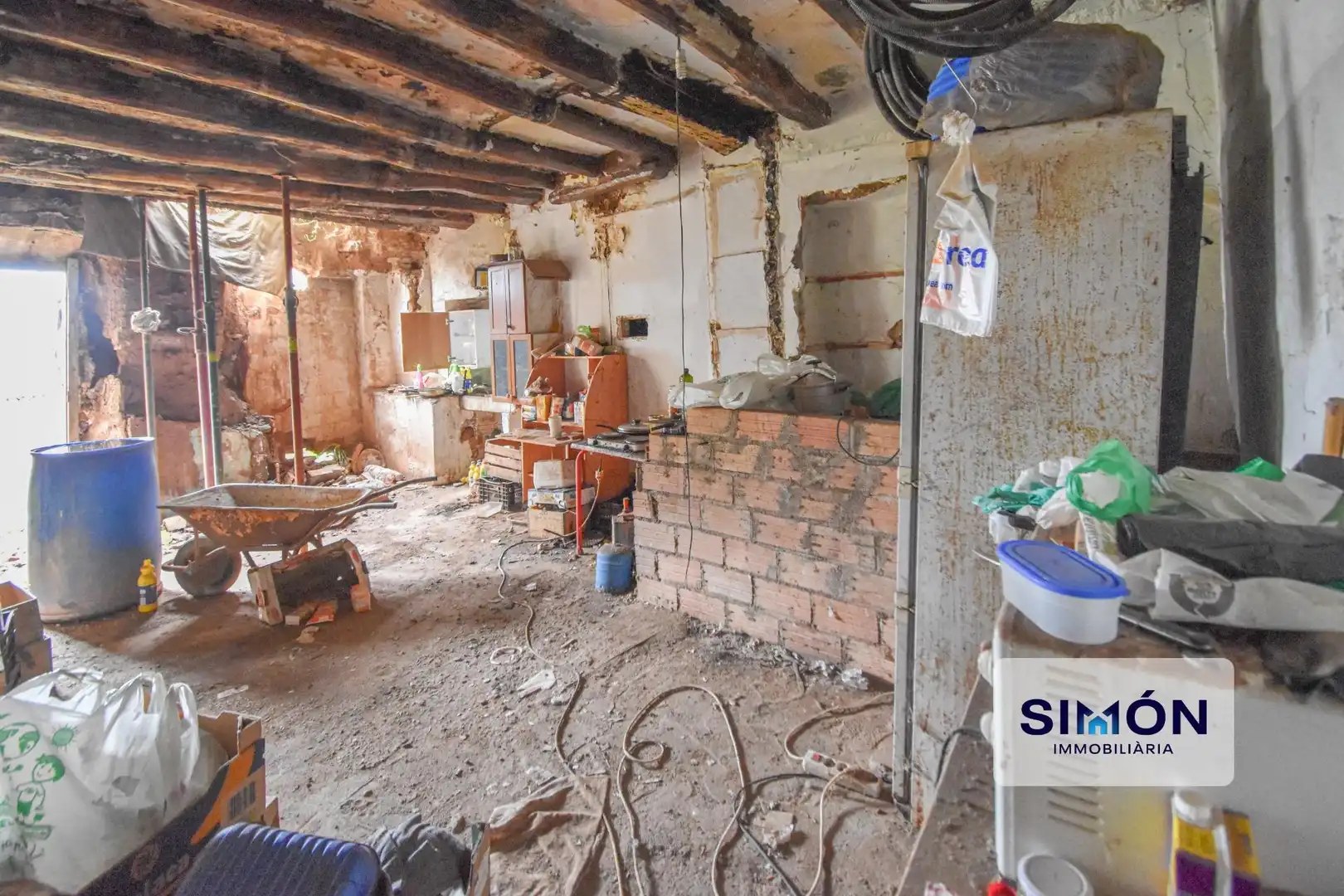 Cocina de Casa o chalet en venta en Artés con Jardín privado