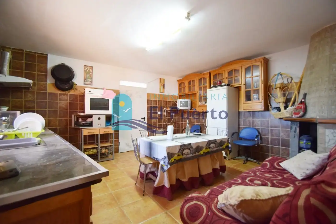 Cocina de Casa o chalet en venta en Lorca con Jardín privado, Terraza y Trastero